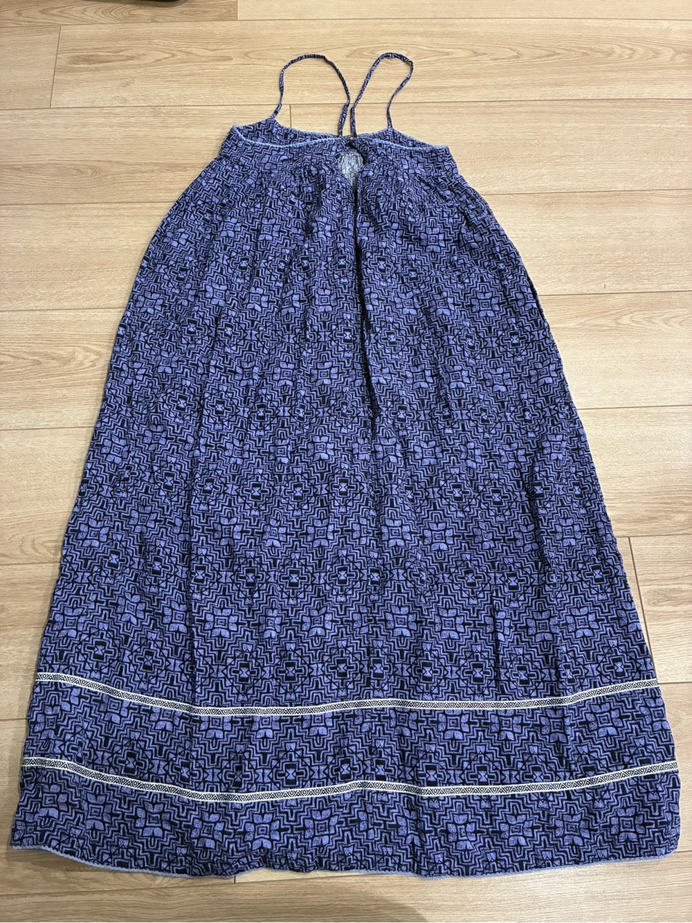 By Anthropologie Women’s Savona Slip Dress Purple Cotton Blend Size XS - Picture 9 of 9